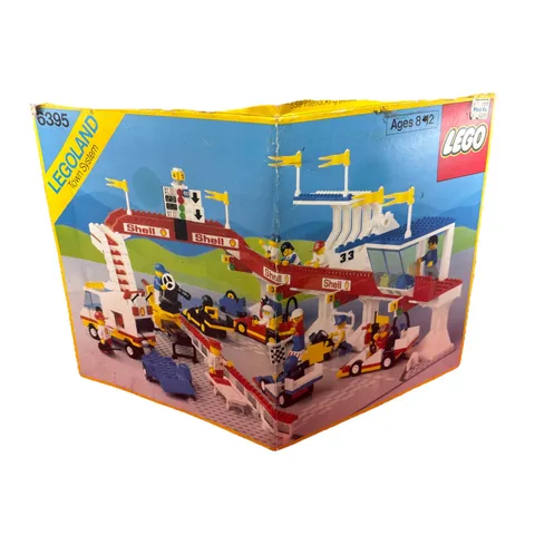 LEGO Town 6395 Victory Lap Raceway PART OF BOX ONLY