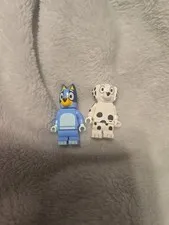 Bluey And Chole Lego Minifigures