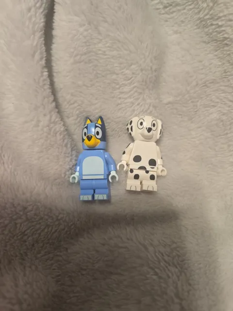 Bluey And Chole Lego Minifigures