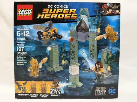 LEGO DC COMICS SUPER HEROES 76085 Battle of Atlantis NISB New & Sealed