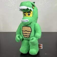 LEGO® Lizard Man Dragon Dino Minifigure Plush Soft Toy 9" Tall