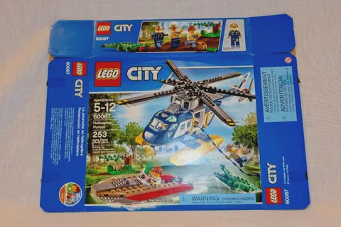 LEGO CITY: Helicopter Pursuit (60067) - Complete except a few stickers