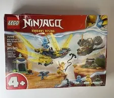 LEGO Ninjago 71798: Nya & Arin's Baby Dragon Battle 157pcs 4+ New