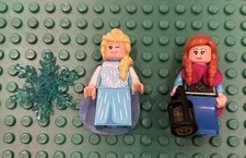 LEGO Disney Series 2 Elsa and Anna Frozen Minifigure Lot 71024