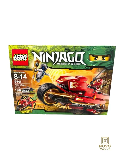 LEGO NINJAGO: Kai's Blade Cycle (9441) FACTORY SEALED RARE RETIRED