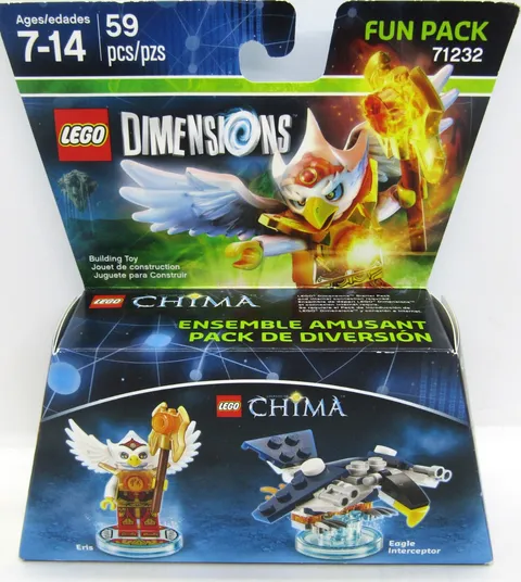 Lego Dimensions 59 pcs Fun Pak 71232. New Retired.