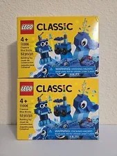 Lot of 2 LEGO Classic 11006 Creative Blue Bricks