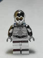 LEGO Star Wars TC-14 Chrome Silver Protocol Droid Minifigure sw0385