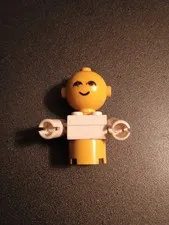Vintage Lego Homemaker Mini Figure Head Torso Part Mini Fig Toy Block Parts