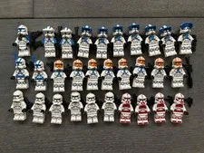 LEGO Star Wars Phase 2 Clone Trooper Minifigures Lot of 30 (501st, 332nd, Etc)