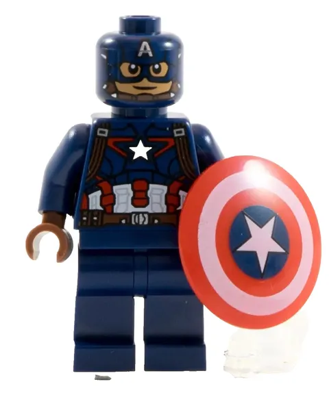 LEGO Captain America Minifigure Marvel Super Heroes Shield 76051 76041 76032 New