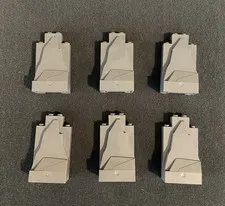 Lego 47847 Grey Rock Panel 2 x 4 x 6 lot of 6 pieces 2003