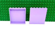 Lego 2 Lavender 1x6x5 Wall Panel NEW