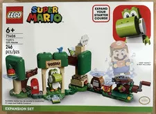 New LEGO Super Mario: Yoshi's Gift House Expansion Set (71406) Retired