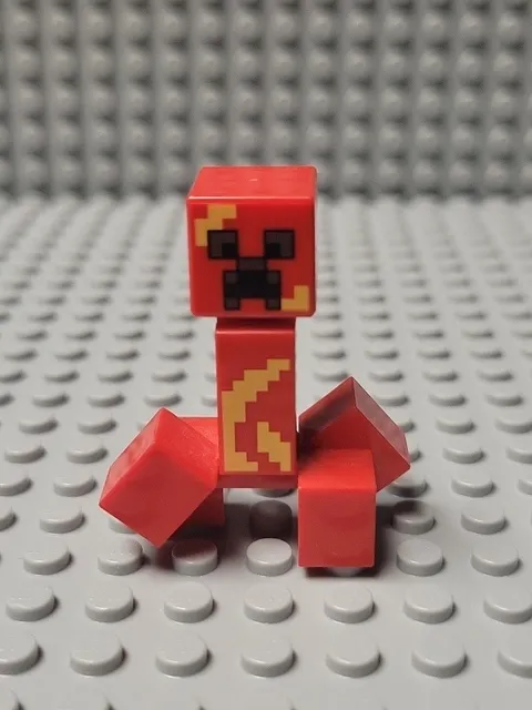 Lego Exploding Creeper Minifigure Minecraft 