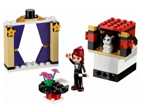 LEGO Friends 41001  Mia's Magic Tricks 100% Complete  -no  box