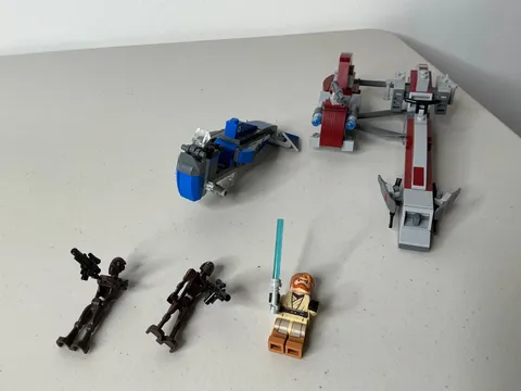 Lego Star Wars BARC Speeder with Sidecar 75012 PRE-BUILT
