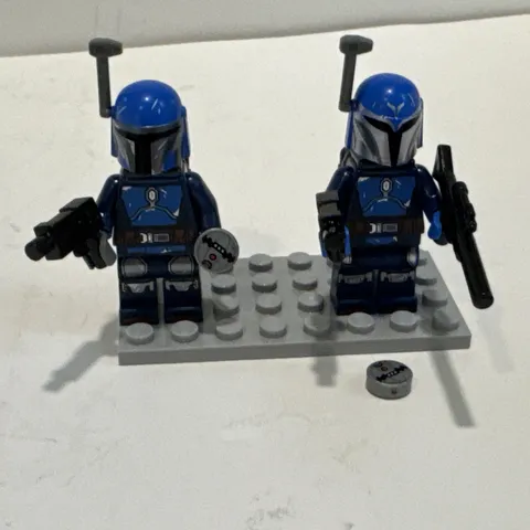 LEGO Star Wars Mandalorian Nite Owl + Warrior Minifigures75373  sw1344 Minifigs