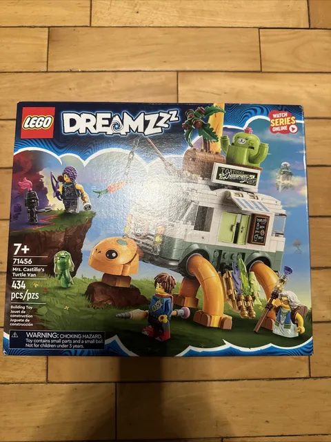 LEGO DREAMZzz Mrs. Castillo's Turtle Van Set 71456 Building Kit 434 Pieces