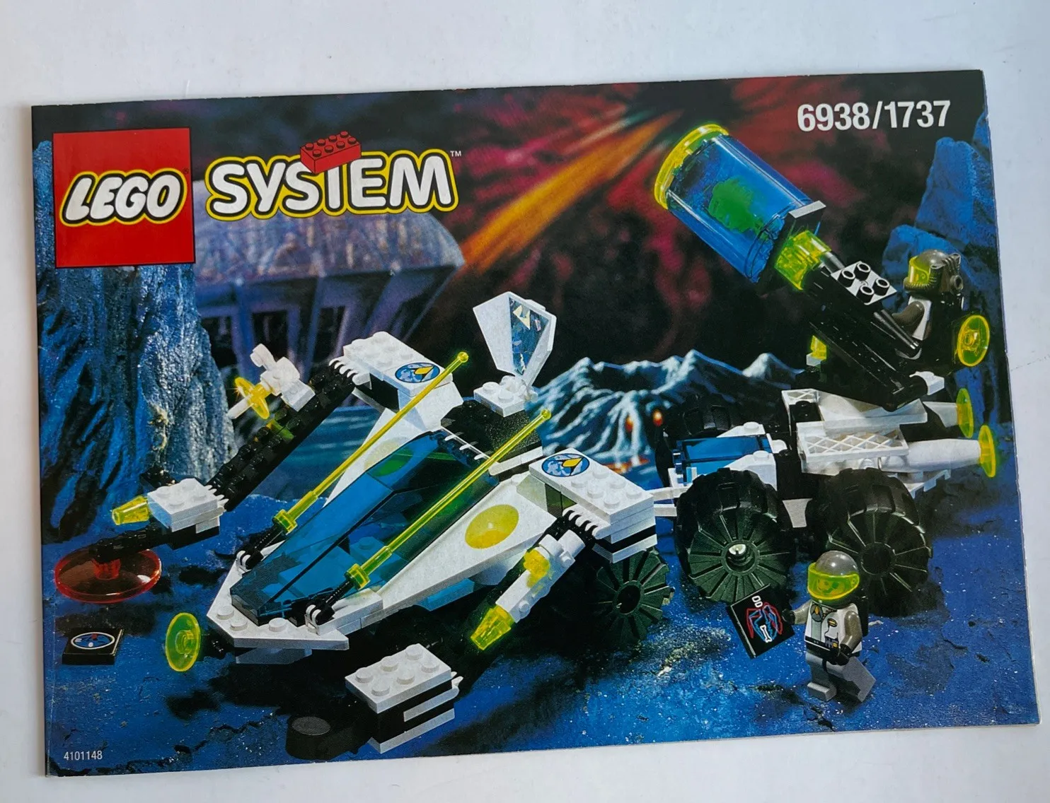 Lego Space Scorpion Detector (6938) Instruction Booklet Only