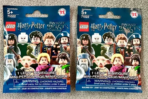 Lego Minifigures Harry Potter Fantastic Beasts 71022 Lot Of 2 New Unopened Bags 