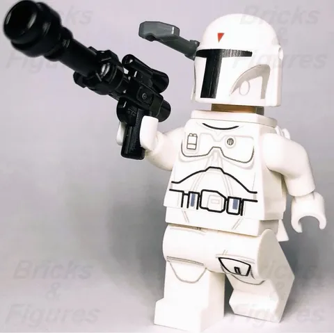LEGO White Armor Boba Fett Minifigure SW0631