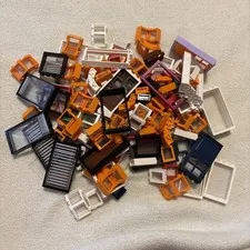 Lego Windows & Doors Lot Multiple Colors Sizes 
