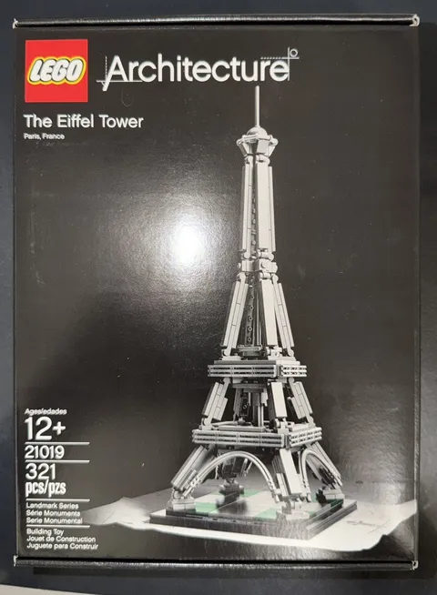 LEGO ARCHITECTURE: The Eiffel Tower (21019) Paris, France - SEALED!