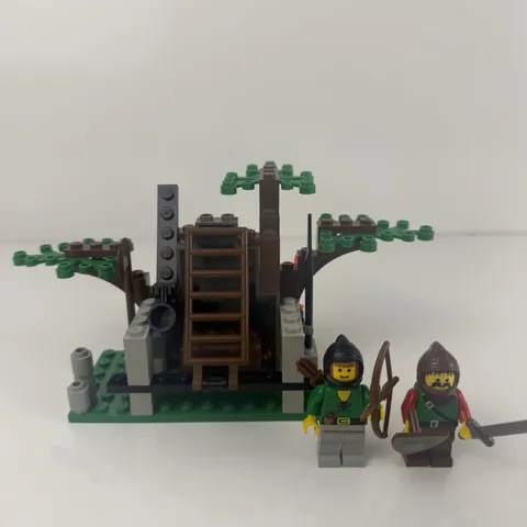 Lego 6024 Bandit Ambush 1996 Castle Forest Vintage Set 100% Complete