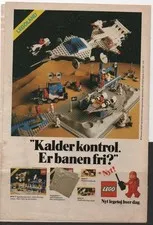 LEGO ADVERTISING INSERTS #  1-1723 # SPACE # 1981 #