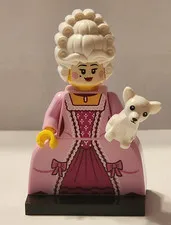 LEGO Minifigure Rococo Aristocrat w/ White Dog - Series 24 - 71037