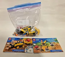 LEGO CITY: Construction Bulldozer (60252), No box