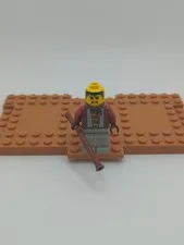 Lego Adventurers Orient Expedition Minifigure - Ngan Pa Yeti Hunter - No Hat