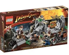 Lego Chauchilla Cemetery Battle 7196 Indiana Jones 100% Complete Set Toy no Box