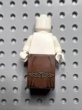 LEGO 3678bpb048 Female Viking Dress Slope 2x2x2 Gold Celtic Knot Black