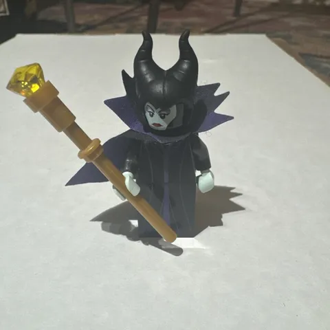 LEGO Maleficent Minifigure Disney Series 1 Collectible 71012 Rare HTF Complete