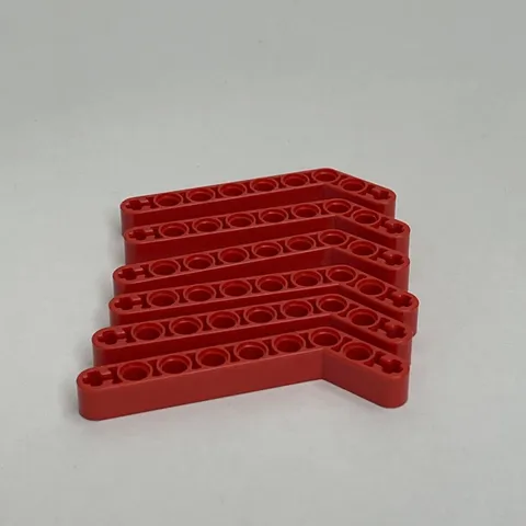 Lego 32271 Red Replacement Parts Pieces Lot of 6