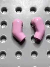 LEGO 981 982 Bright Pink Minifigure Replacement Arms x2 1 Pair Left Right