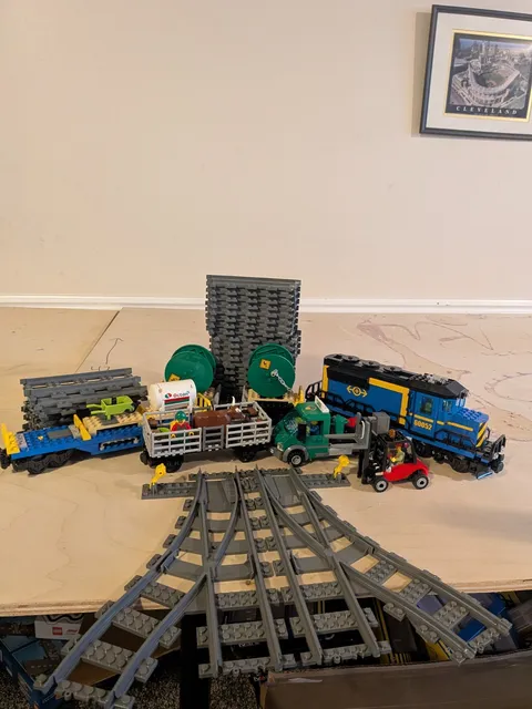 Incomplete LEGO City #60052 Cargo Train