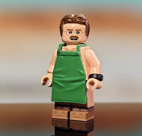LEGO Breaking Bad Walter White custom minifigure by Lok Lok & Life Brick