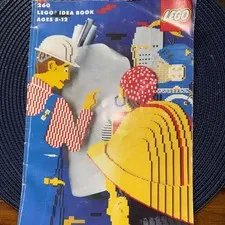 Vintage Lego Idea Book 260 Castle Pirates Space Some Stickers