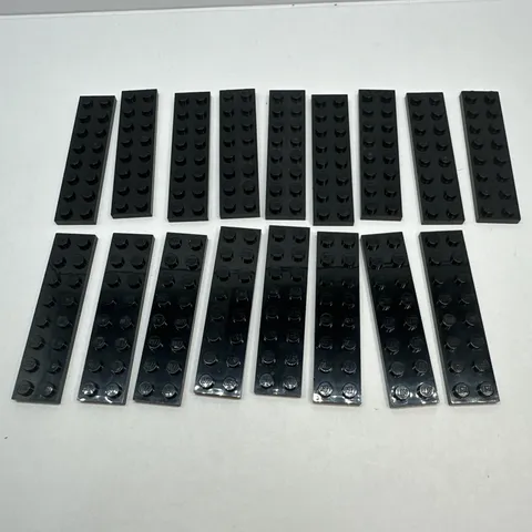 LEGO® Part # 3034 Black 2x8 Plate Lot Of 17