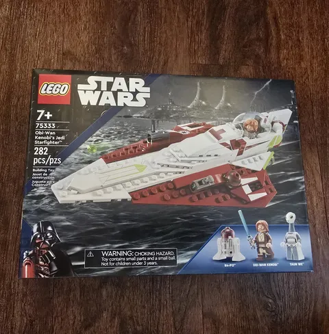Lego 75333 Star Wars Obi-Wan Kenobi's Jedi Starfighter New in Unopened Box