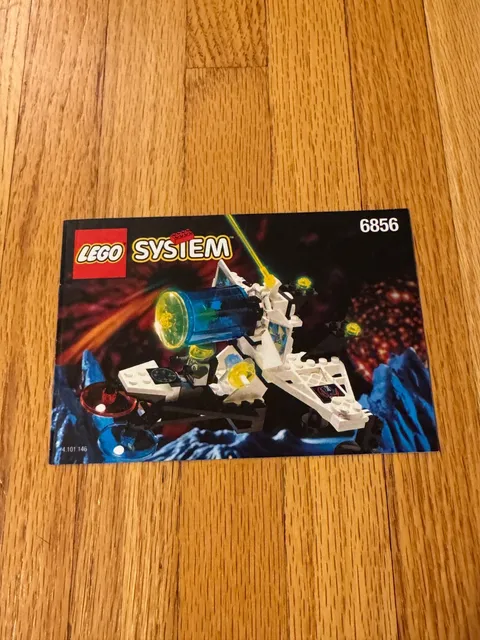 Lego Space Planetary Decoder (6856) Instruction Booklet Only