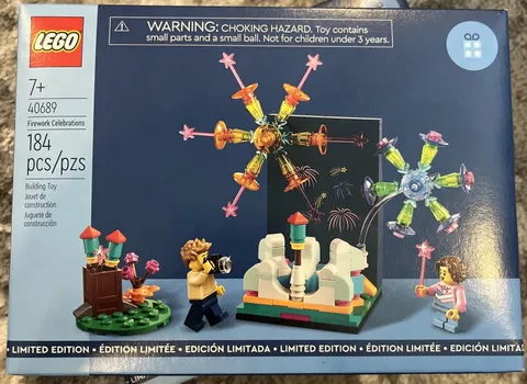 LEGO Firework Celebrations (40689) Brand New Sealed Box Retired Set Limited Ed