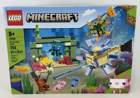 LEGO MINECRAFT THE GUARDIAN BATTLE 21180 *NEW*