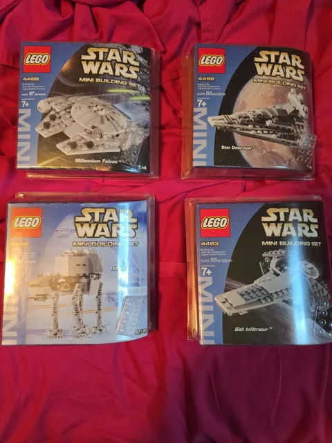 LEGO Star Wars Original 2004 Mini Building Sets Lot + BONUS (READ DESCRIPTION)