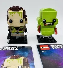 LEGO BrickHeadz Ghostbusters 41622 Peter Venkman & Slimer 255pc Set