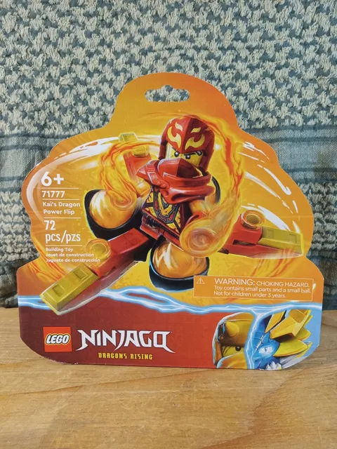 LEGO Ninjago Dragon's Rising 71777 Kai’s Dragon Power Flip 72 Pieces - NEW