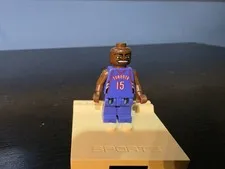 LEGO Sports Basketball NBA Vince Carter Toronto #15 Minifigure Purple Jersey